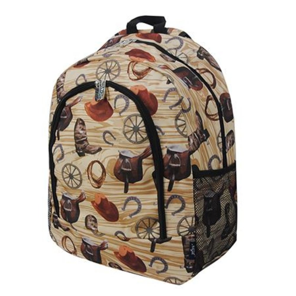 Cowboy Hat / boots Backpack new
